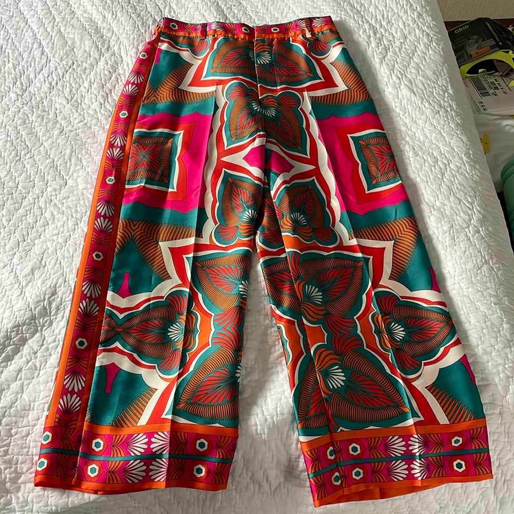 Zara Satin Pants
